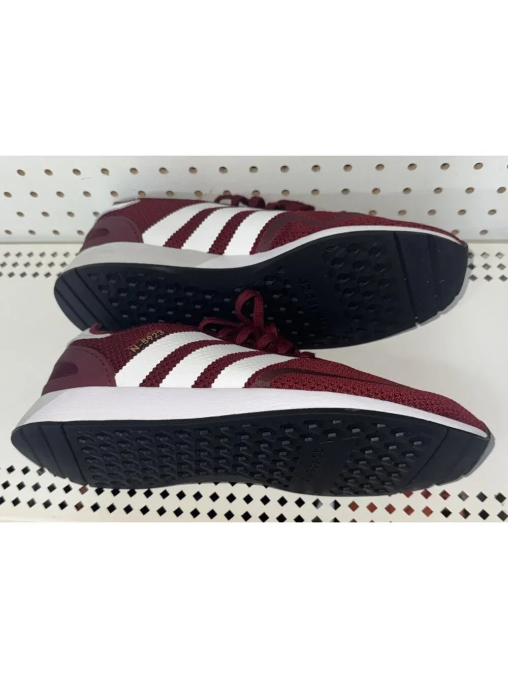Adidas N-5923 Mens Athletic Shoes Sneakers Size 12 Burgundy White DB0960